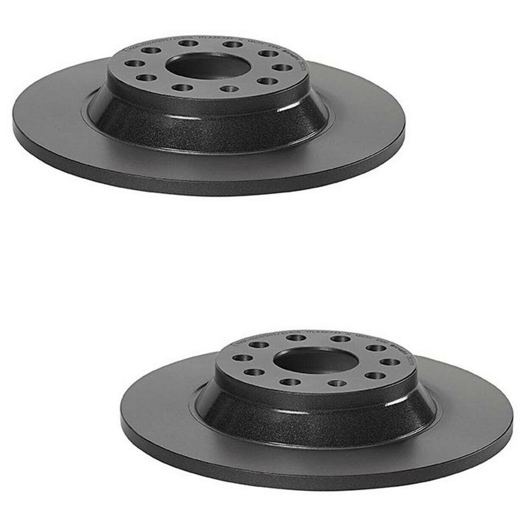 Audi VW Brakes Kit - Pads and Rotors Rear (300mm) (Ceramic) 5Q0698451P - Brembo 3280520KIT